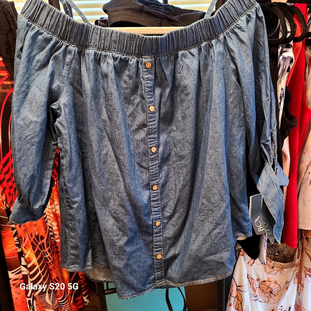 Denim shirt